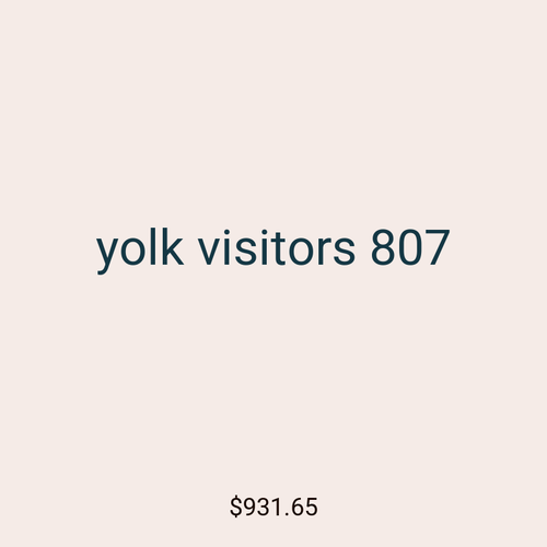 yolk visitors 807