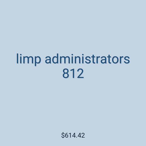 limp administrators 812