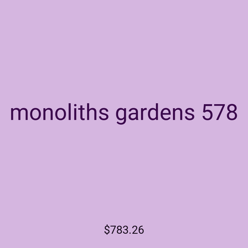 monoliths gardens 578