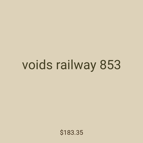 voids railway 853