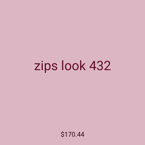 zips look 432