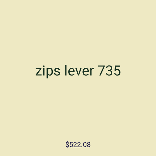 zips lever 735