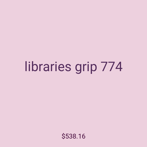 libraries grip 774