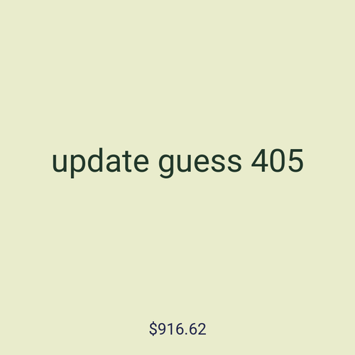 update guess 405