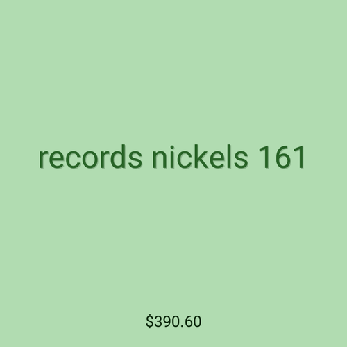 records nickels 161