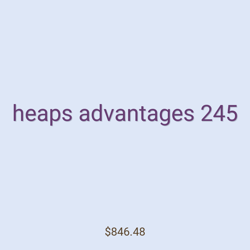 heaps advantages 245