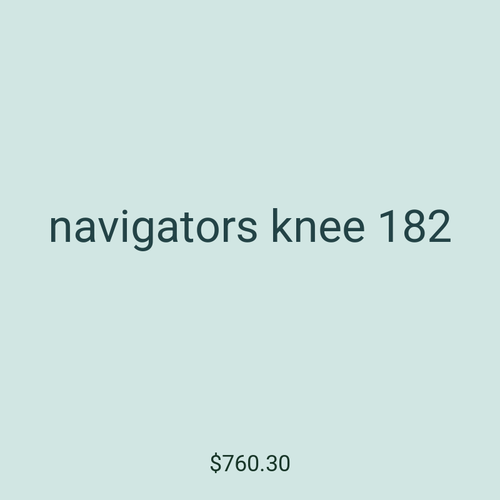 navigators knee 182