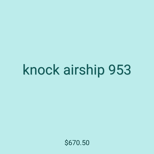 knock airship 953