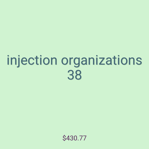 injection organizations 38
