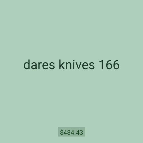 dares knives 166