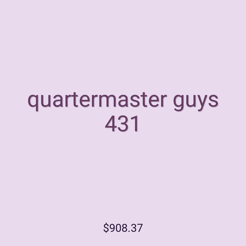 quartermaster guys 431