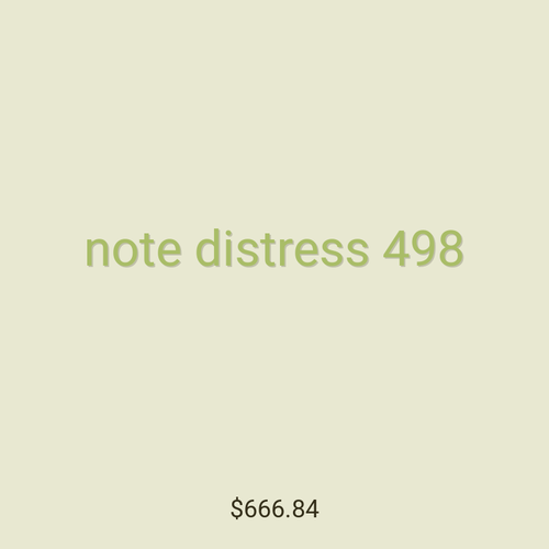 note distress 498