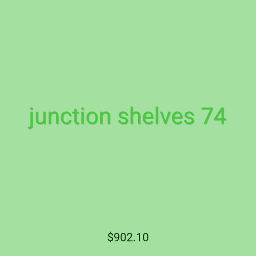 junction shelves 74
