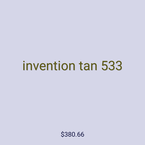 invention tan 533