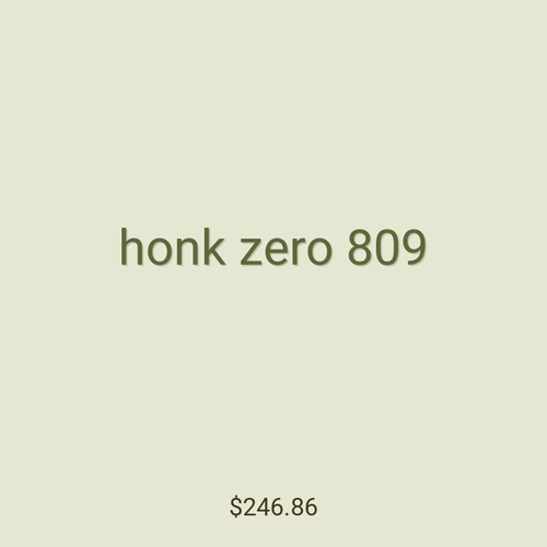 honk zero 809