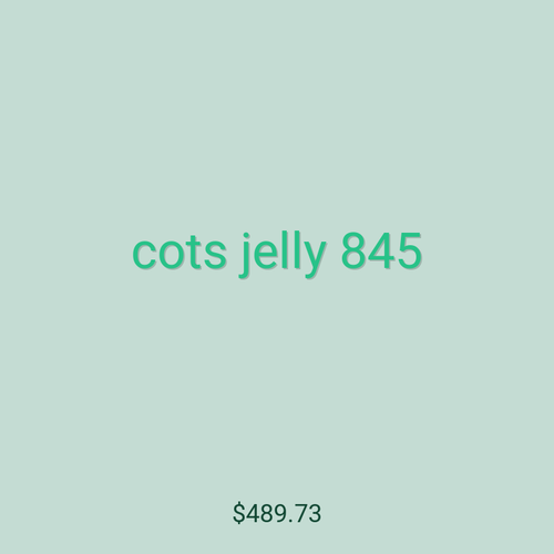 cots jelly 845