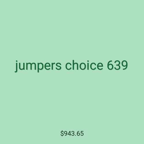 jumpers choice 639