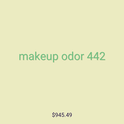 makeup odor 442