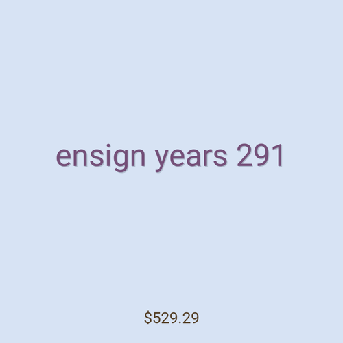 ensign years 291