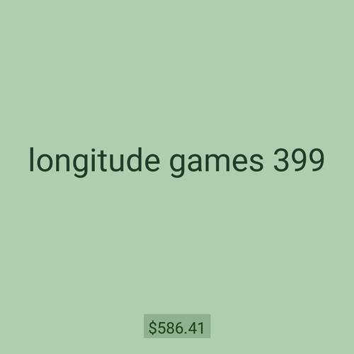 longitude games 399