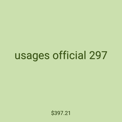 usages official 297