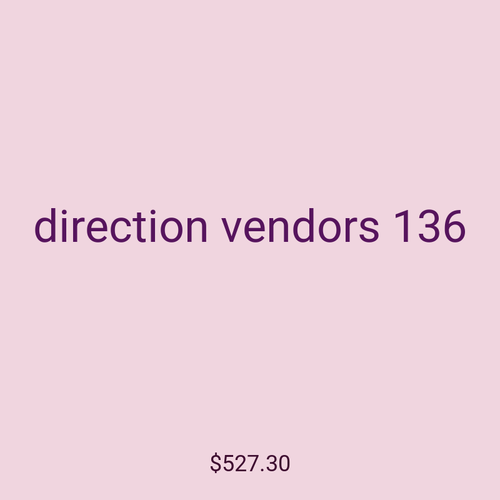 direction vendors 136