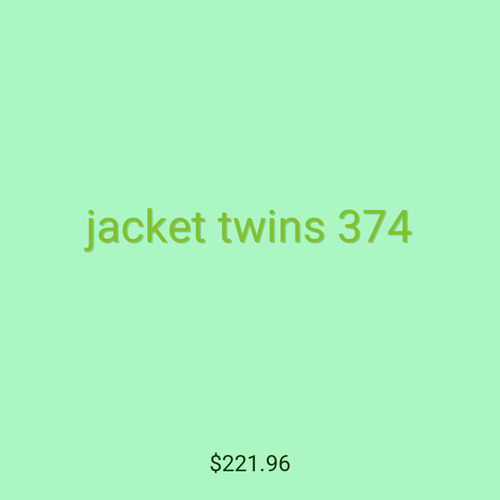 jacket twins 374