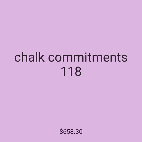 chalk commitments 118