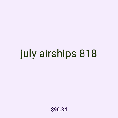july airships 818