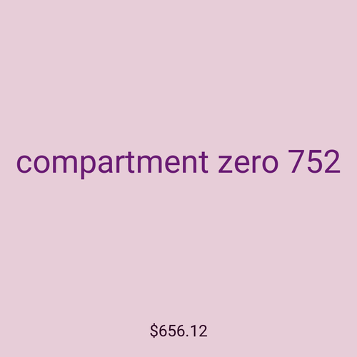 compartment zero 752
