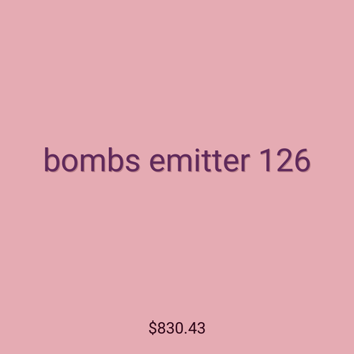 bombs emitter 126