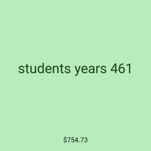 students years 461