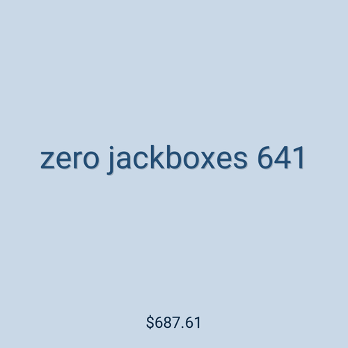 zero jackboxes 641