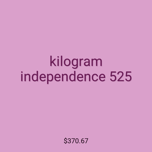 kilogram independence 525