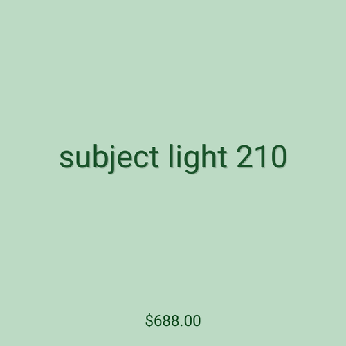 subject light 210