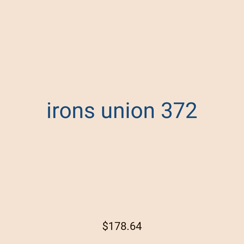 irons union 372