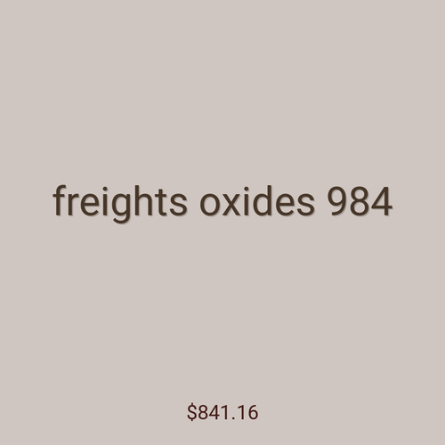 freights oxides 984