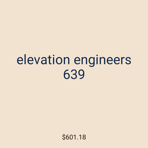elevation engineers 639
