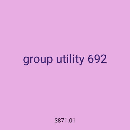 group utility 692