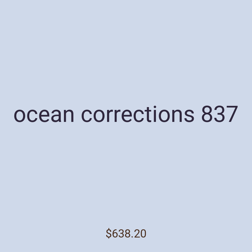 ocean corrections 837