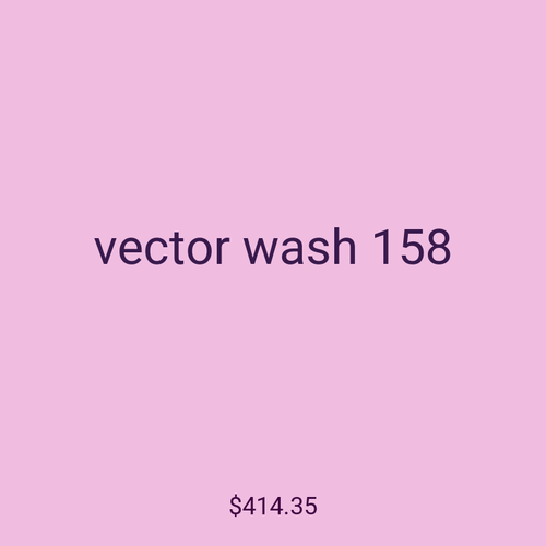 vector wash 158