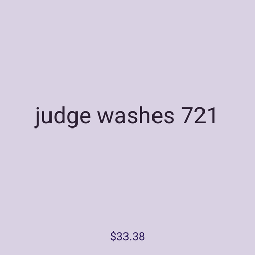 judge washes 721