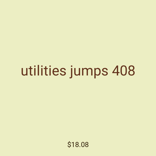 utilities jumps 408