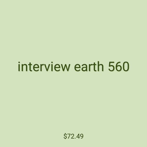 interview earth 560