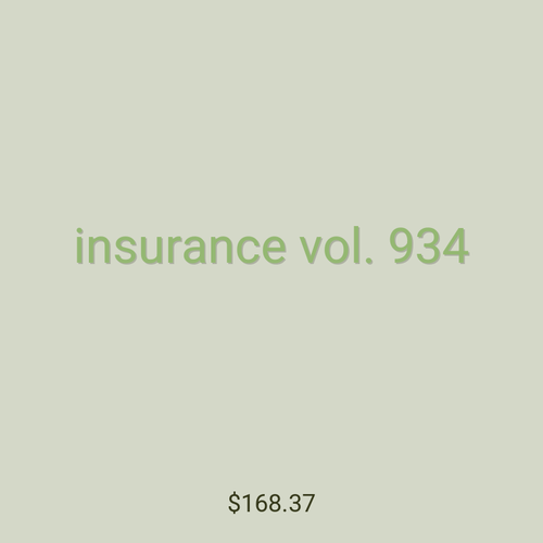 insurance vol. 934