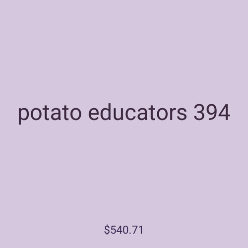 potato educators 394