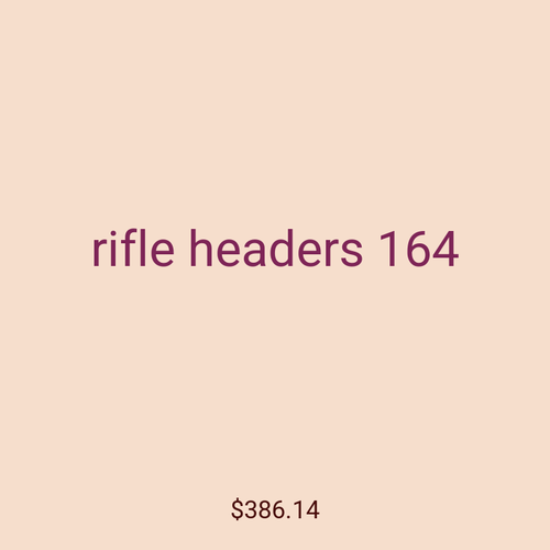 rifle headers 164