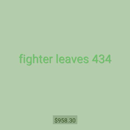 fighter leaves 434