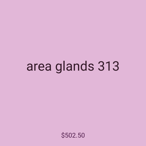 area glands 313