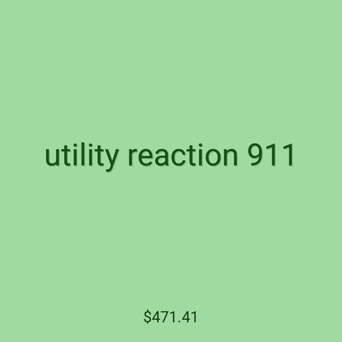 utility reaction 911